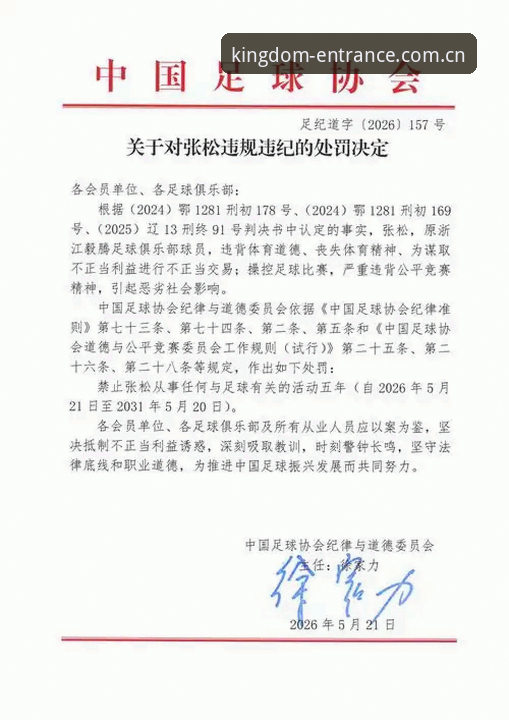 皇冠APP官网使用技巧 足协第三批禁足名单最新动态:65人受罚,多名俱乐部高管终身禁赛